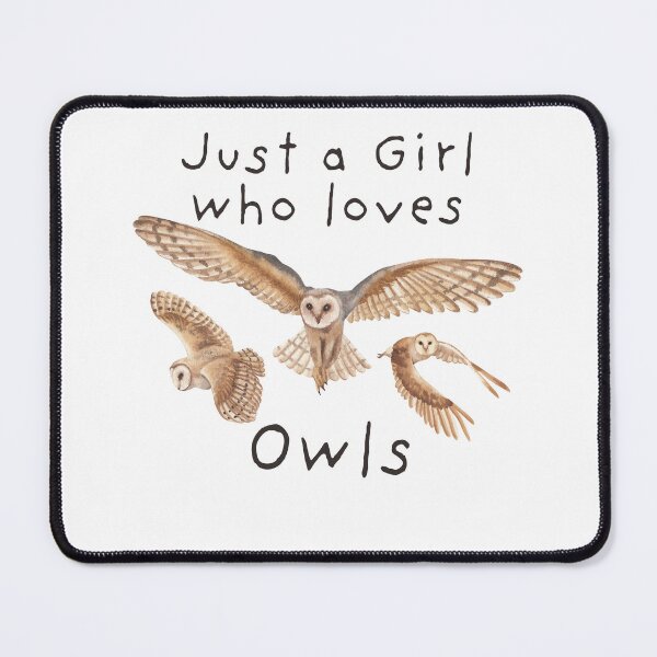 Item preview, Just a Girl who loves Owls - Cute owls for girls designed and sold by BrainlabStudios.