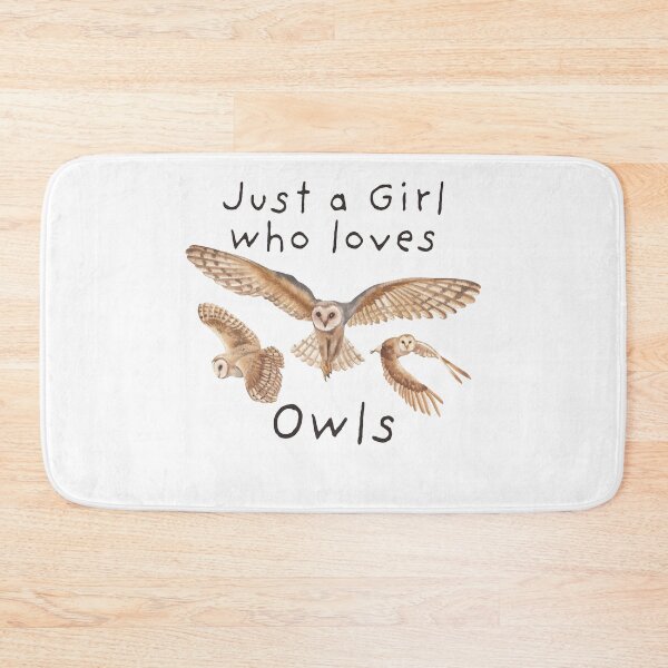 Item preview, Just a Girl who loves Owls - Cute owls for girls designed and sold by BrainlabStudios.