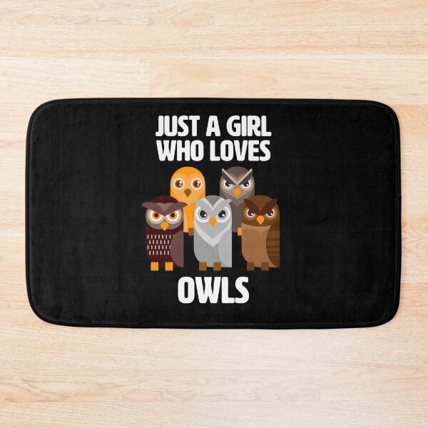 Item preview, Just a Girl who loves Owls - Cute owls for girls designed and sold by BrainlabStudios.
