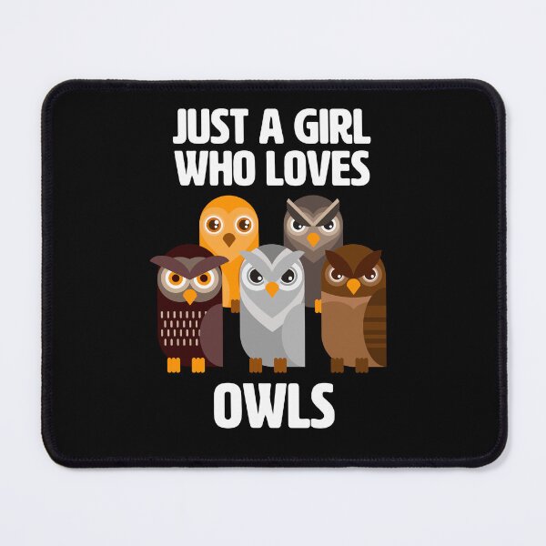 Item preview, Just a Girl who loves Owls - Cute owls for girls designed and sold by BrainlabStudios.
