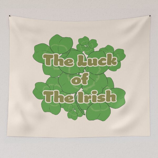 Item preview, The Luck of the Irish Four Leaf Clover Bunch designed and sold by CreativeDraws42.