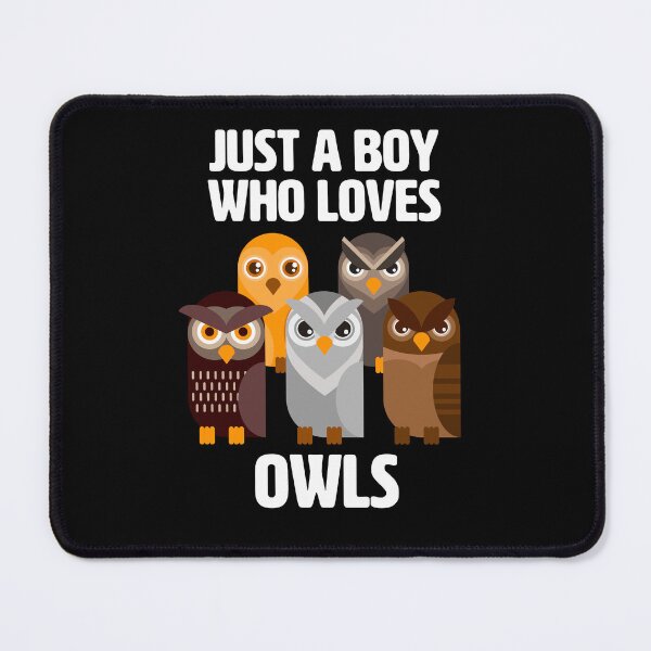 Item preview, Just a Boy who loves Owls - Cute owls for boys designed and sold by BrainlabStudios.