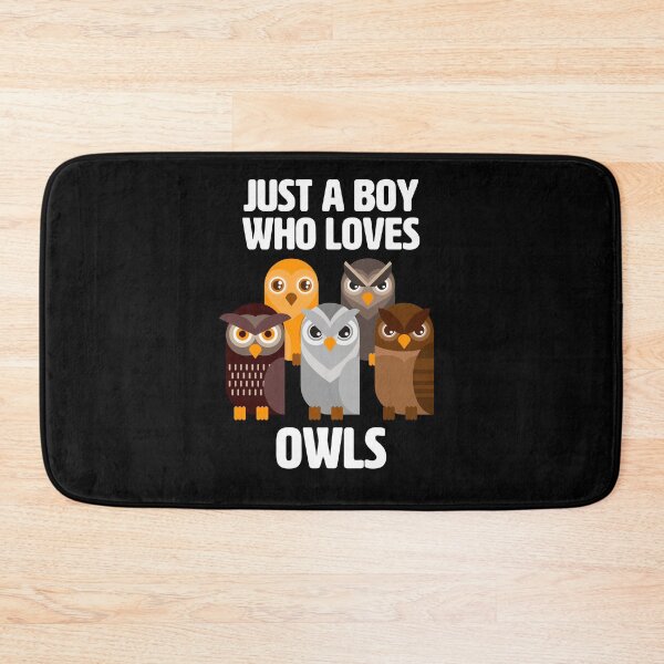 Item preview, Just a Boy who loves Owls - Cute owls for boys designed and sold by BrainlabStudios.