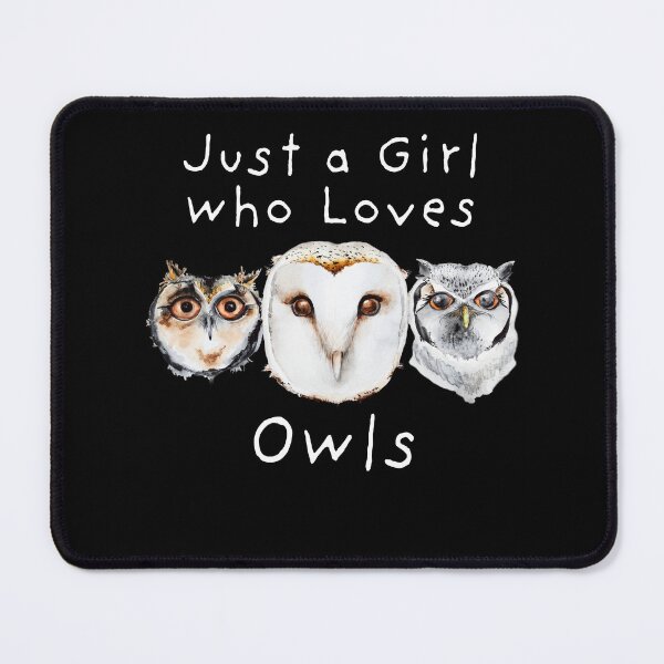 Item preview, Just a Girl who loves Owls - Cute owls for girls designed and sold by BrainlabStudios.
