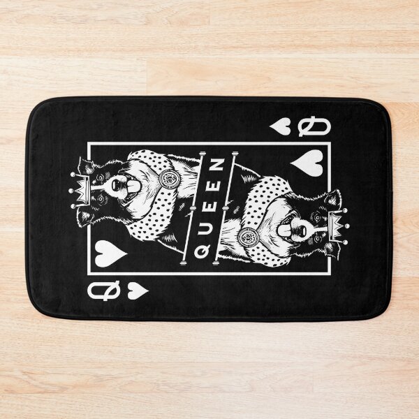Item preview, Border Collie Queen Of Hearts Funny Dog Lover Card Pop Art designed and sold by GrandeDuc.