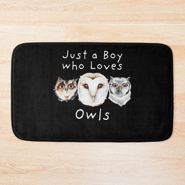 Item preview, Just a Boy who loves Owls - Cute owls for boys designed and sold by BrainlabStudios.