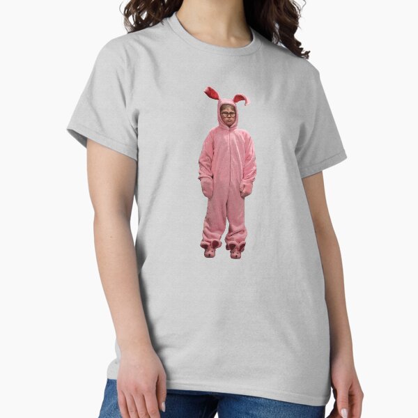 Artikel-Vorschau von Ralphie Die Weihnachtsgeschichte Film Pink Easter Bunny PJs, designt und verkauft von starkle.