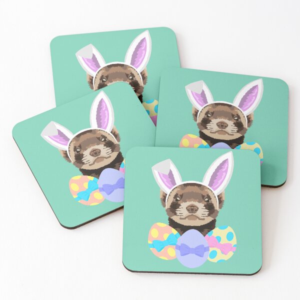Item preview, Easter bunny - ferret designed and sold by GeoCreate.