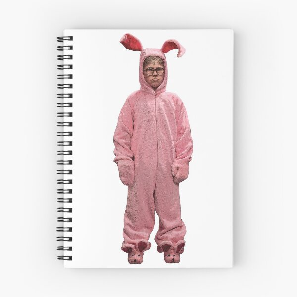 Item preview, Ralphie The Christmas Story Movie Pink Easter Bunny PJs designed and sold by starkle.