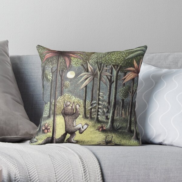 Where The Wild Things Are Throw Pillow