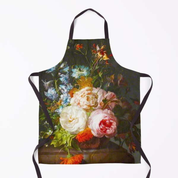 Artikelvorschau, Rachel Ruysch - Flowers in a Terracotta Vase entworfen und verkauft von Go Logo Designs.