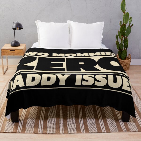 Item preview, Two mommies, zero daddy issues (bright color) designed and sold by Cavemen.
