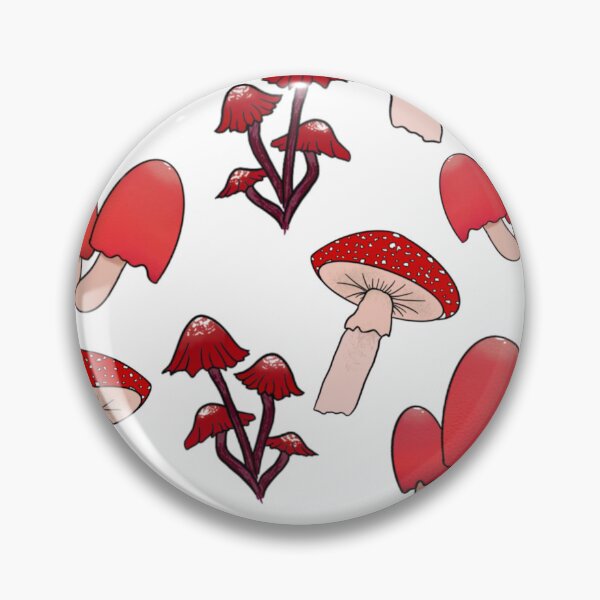 Item preview, Red Mushrooms designed and sold by Tigerlilly Designs.