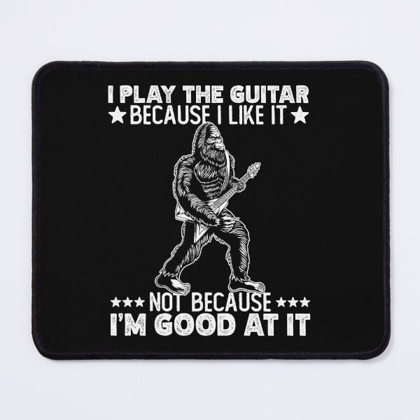 Item preview, Funny Guitar Design For Men Women Bigfoot Guitarist Music Player designed and sold by Myth-Creatures.