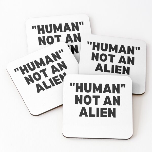 Item preview, human not an alien designed and sold by Chaos-Touch.