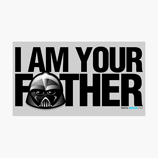 SW - I am your father Photographic Print