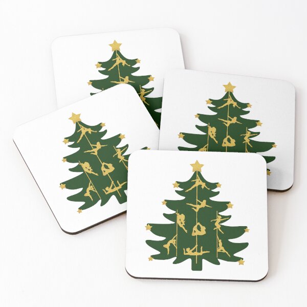 Item preview, Christmas Tree Pole Dance Silhouettes designed and sold by MickaPole.