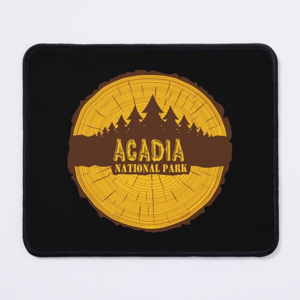 Item preview, Acadia national park ,sign- annual ring   designed and sold by crookedar.
