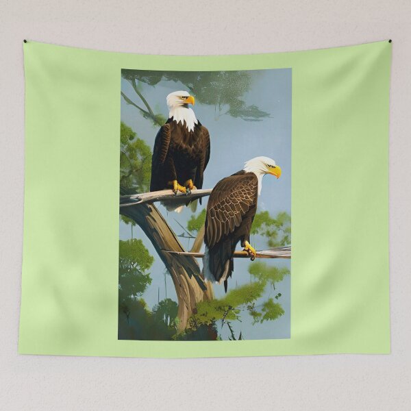 Item preview, Bald eagles designed and sold by Gaspar Avila.