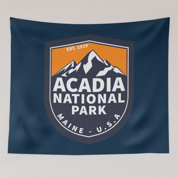 Item preview, Acadia National Park Maine Bar Harbor Emblem   designed and sold by crookedar.