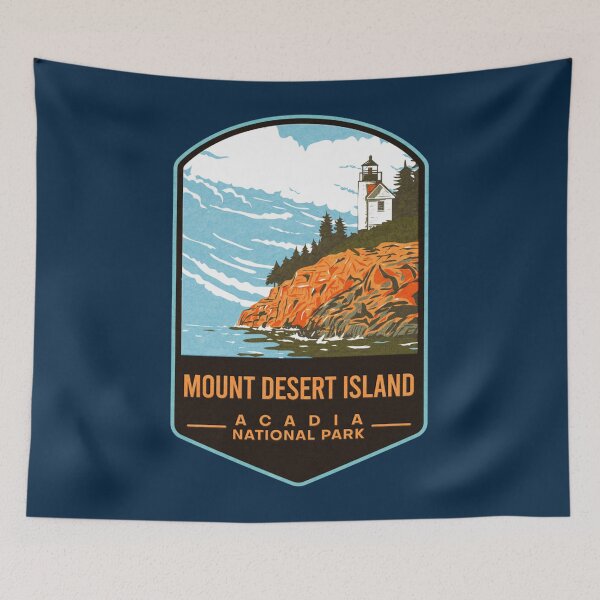 Item preview, Mount Desert Island Acadia National Park   designed and sold by crookedar.