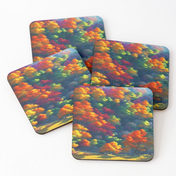 Item preview, A forest full of colorful trees, a magical sight designed and sold by mgtime.