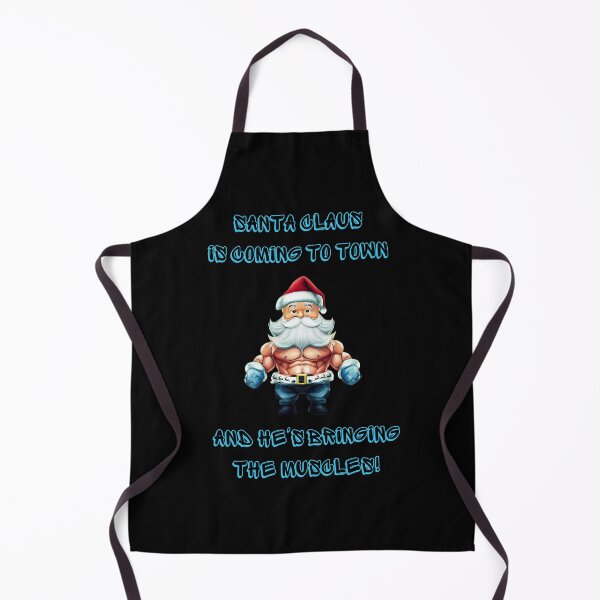 Item preview, Santa Claus is coming to town and he's bringing the muscles! designed and sold by ConradoBullhead.