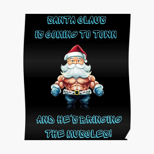 Santa Claus Is Coming To Town Posters for Sale | Redbubble