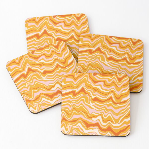 Item preview, Retro Liquid Swirl Abstract Pattern. Hippie trippy swirl 70s. designed and sold by CoCoArt-Ua.