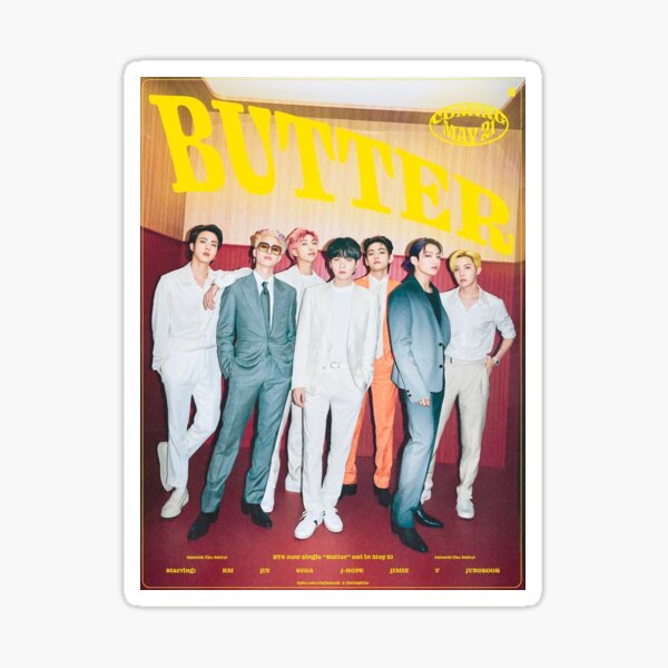 Artikel-Vorschau von BTS Butter, designt und verkauft von Chicken Nugget.
