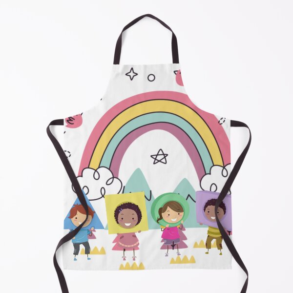 Item preview, little hands rainbow teacher girls boys kindergarten designed and sold by DesignUneed.