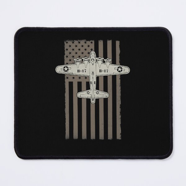 Item preview, B17 Bomber WW2 Plane Aircraft USA Flag Veteran Pilot   designed and sold by DosuIsora.