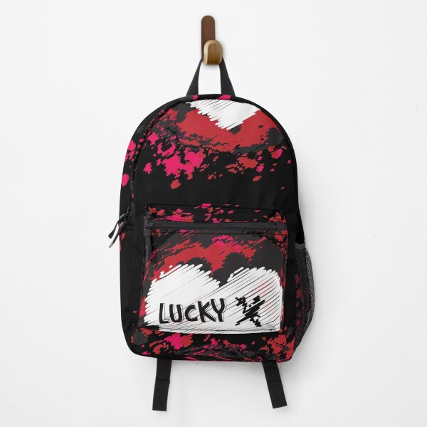 Item preview, Sweet but dark heart with lucky textr on it designed and sold by AEROSPACE-IND.