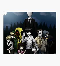 Creepypasta Photographic Print