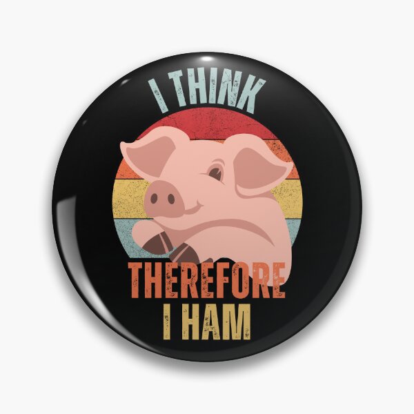 Item preview, I Think Therefore I Ham designed and sold by NinniShop.