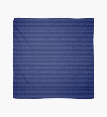IPA scarf - navy blue and white Scarf