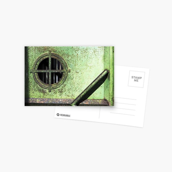 Green Door Postcard
