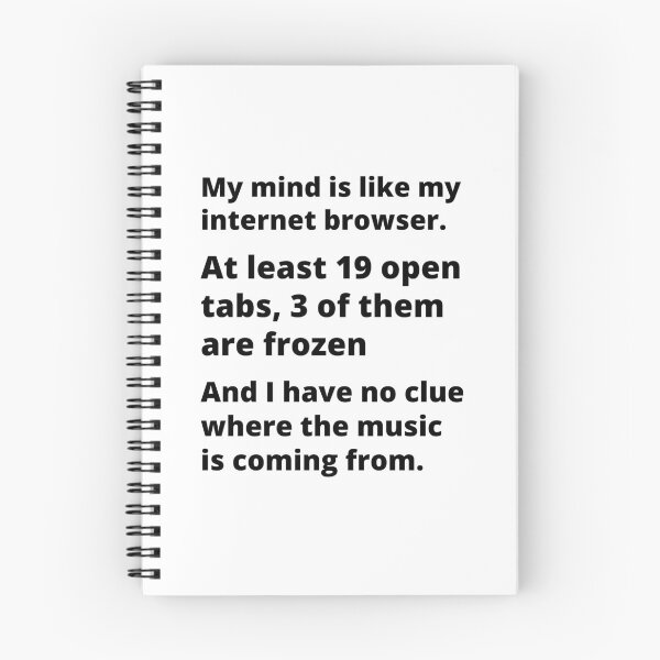 Item preview, ADHD Joke designed and sold by BuraxisQuotes.