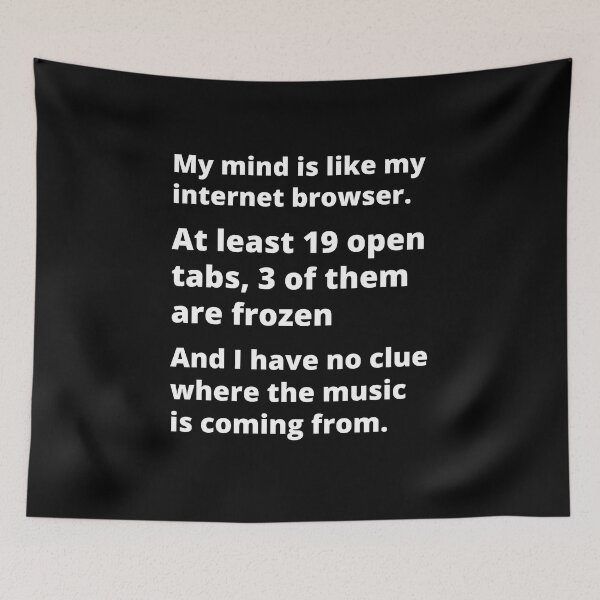 Item preview, ADHD Quote designed and sold by BuraxisQuotes.
