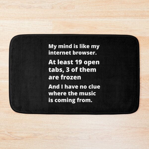 Item preview, ADHD Quote designed and sold by BuraxisQuotes.
