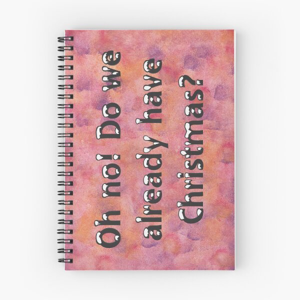 Item preview, Oh no! Already Christmas? Reddish Background designed and sold by JuliasArtWorld.