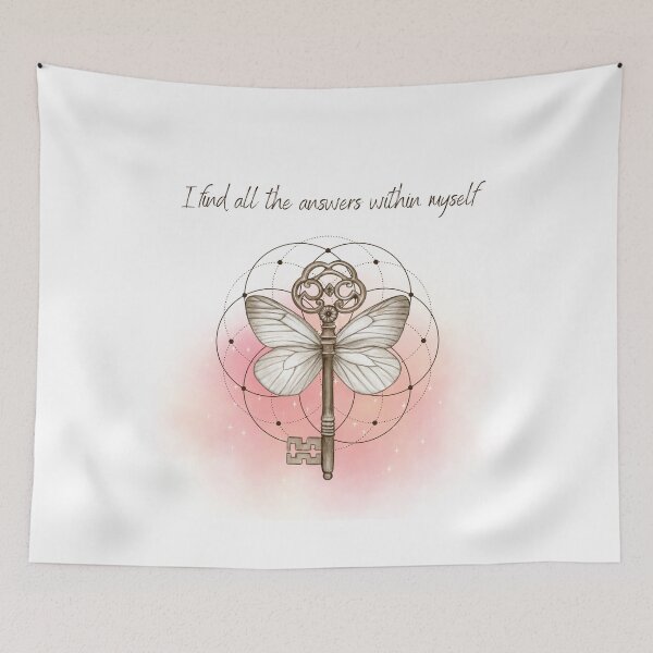 Item preview, I FIND ALL THE ANSWERS WITHIN MYSELF | affirmation | spiritual | meditation | mystical | yoga designed and sold by soulupdesign.