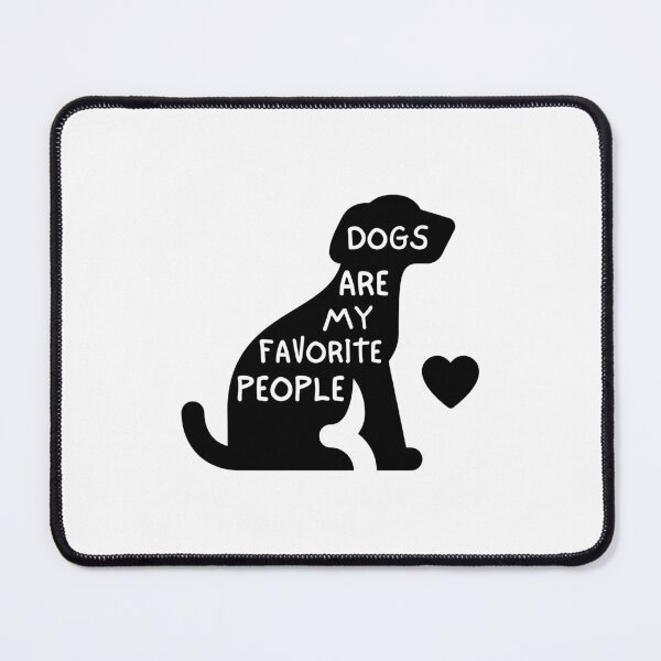 Item preview, Dogs Are My Favorite People for potcake Lover Dad Mom designed and sold by EsraaBaniOdeh.
