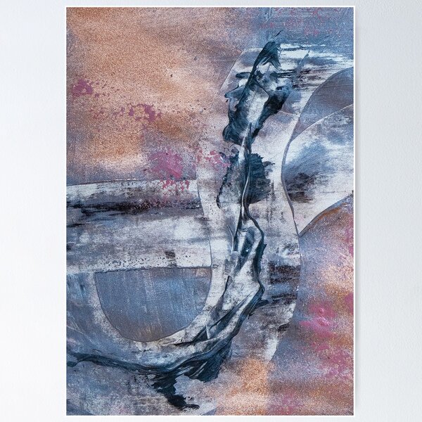 Aperçu de l'œuvre Hiver n°1- abstraction. Graphiques abstraits. créée et vendue par Vantrip.