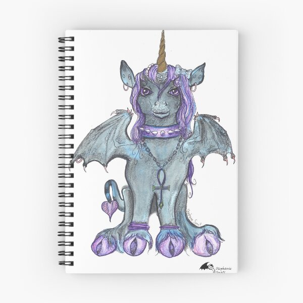 Item preview, Goth Unicorn designed and sold by Stephanie Small.