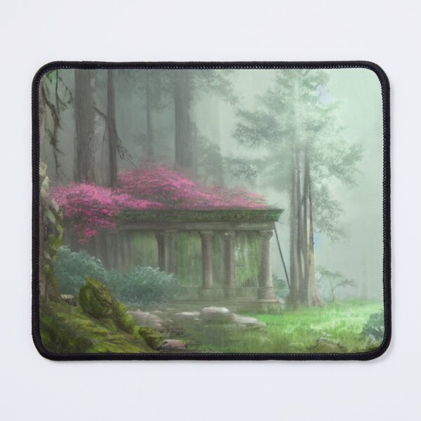 Item preview, Lost Forest Temple 2 - Throw Pillows and Prints. designed and sold by ScatterHub.