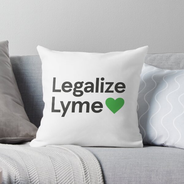 Legalize Lyme 2017 Throw Pillow