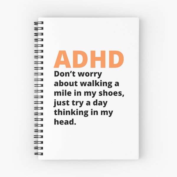 Item preview, ADHD Joke designed and sold by BuraxisQuotes.
