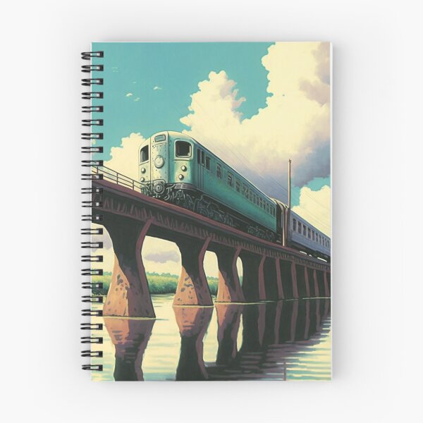 Item preview, Retro Anime Style Old Japanese Train designed and sold by KaPrints.