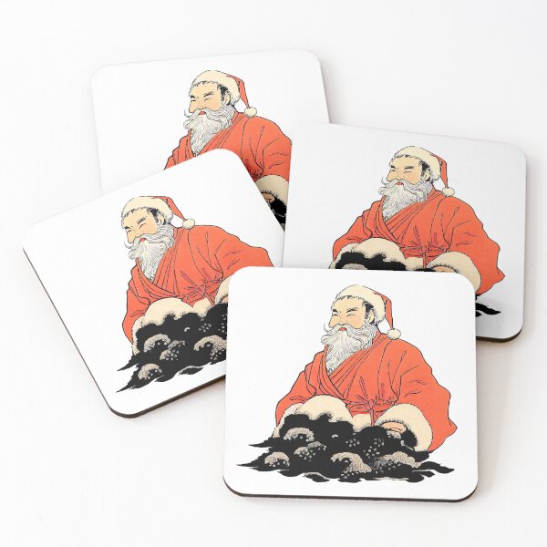 Item preview, Santa Claus Ukiyo-e style designed and sold by NoNameCreator.